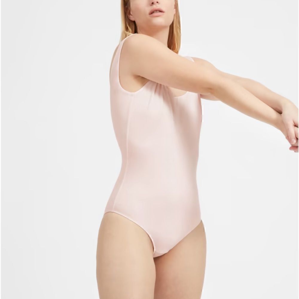 Everlane The Bodysuit Pale Pink Size Medium